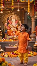 Ganpati Bappa Morya (Child's Joy)