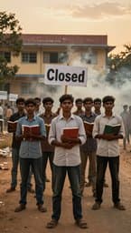 शाळा बंद, युवक बेरोजगार