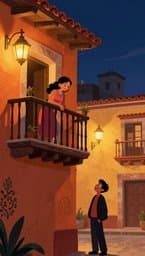 María Esther y Panchito