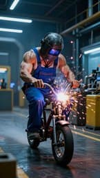 The Unicycle Welder