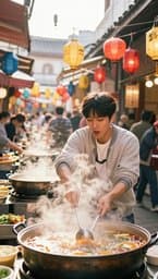 육수 국밥의 청년