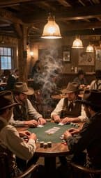 Saloon Poker Night