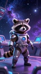 Helkq: The Cosmic Raccoon