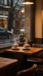 Rainy Café Nocturne