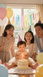 Keziah Luis's First Birthday