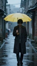 Yellow-Top Umbrella