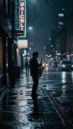 Midnight Rain Shadows