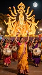 नवरात्रि में आई माँ दुर्गा