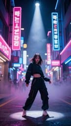 Neon Seoul Drift