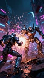 Neon Battle Surge