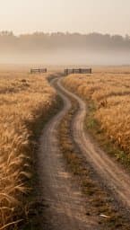 Faded Dirt Road