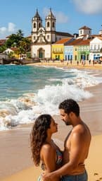 Olhos na Praia de Salvador