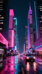 Neon Night Drive