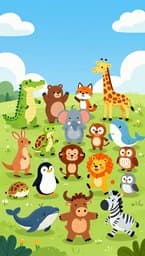 Dancing Animal Friends ABC Song