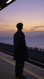 忘れられない夕日