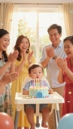 Happy 1st Birthday, Andrei