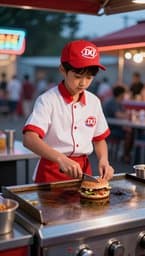 Mason at the Grill