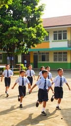 SD Negeri Dua Batuah: Kebahagiaan Kita