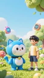 El Gato Azul del Futuro