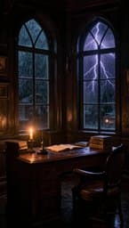 Midnight in the Gothic Study