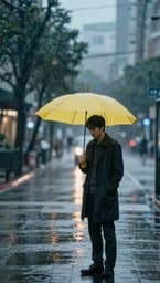 Yellow-Top Umbrella