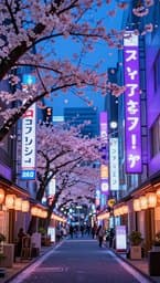 Neon Sakura