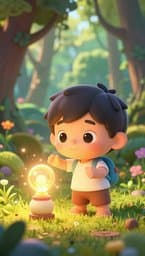 Magical cartoon journey