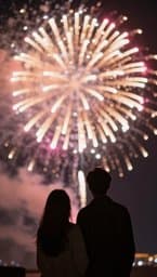 Fireworks on the 4th of July