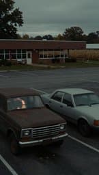 Parking Lot in October