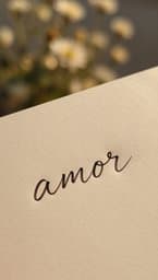A Palavra Amor