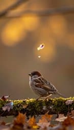 Trail of Colored Feathers