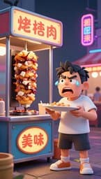 Comí la Lechuga del Kebab