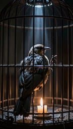 پرنده در قفس