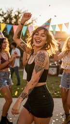 Cumpleaños de Andrea: La Reina con Tatuajes