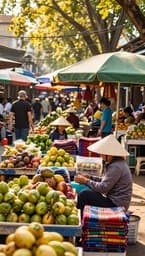 Vietnamese Market Morning