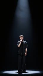 Alone on Stage