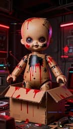 Paint-Stained Marionette