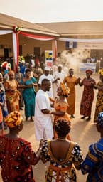 God Man an Aminata: Wedding at Ataya Base