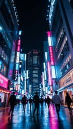 Neon City Midnight