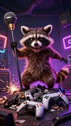 I'm A Stupid Little Raccoon