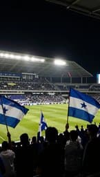 Blue and White Clash