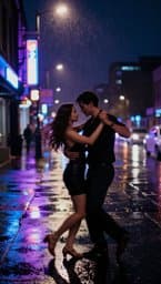 Neon Raindance
