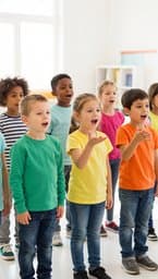 Nursery Pupils Singing