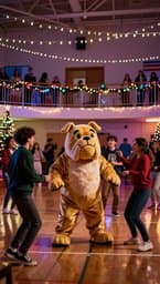 Bulldog Holiday Spirit