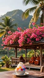 Bougainvillea Morning
