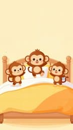 Cinco Macaquinhos na Cama