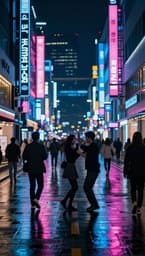 Neon Seoul Vibes