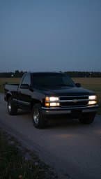 Matte Black Silverado