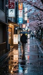 Tokyo Rainy Afternoon