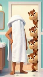 Bathroom Surprise